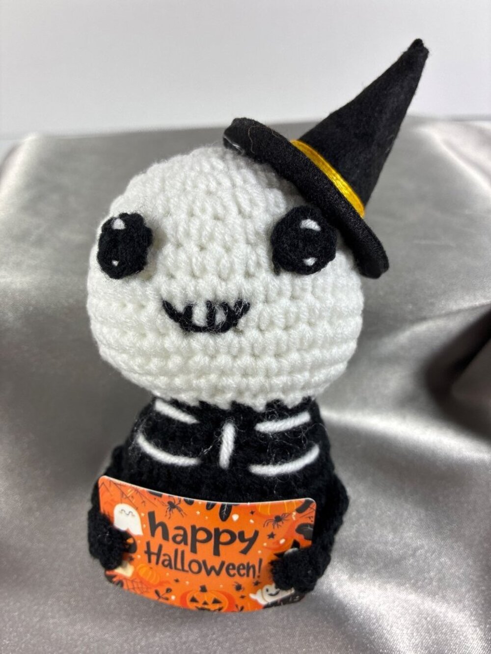 Halloween Skeleton Plush Doll w/ Box